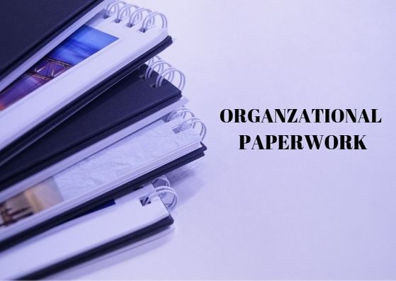 Organizational Paperwork