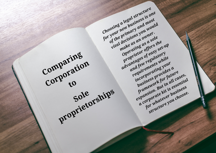 Comparing Corporation to Sole proprietorships
