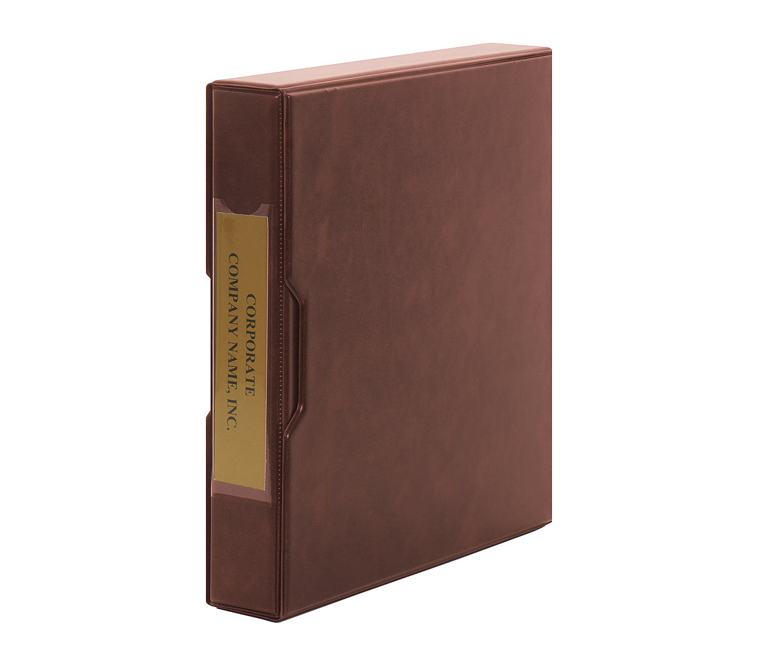 Add a Customized Binder Slipcase To Your Kit Corporate Kit