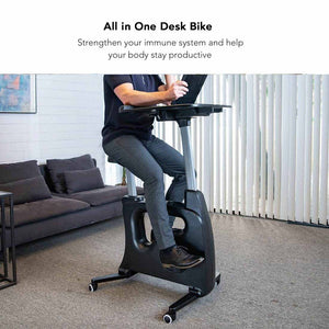 Home Office Height Adjustable Desk Bike - Corporate Kit 